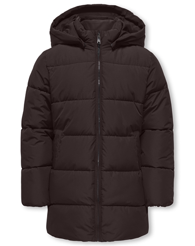 Kids Only - KOGJuta Puffer Jakke - Chocolate Torte